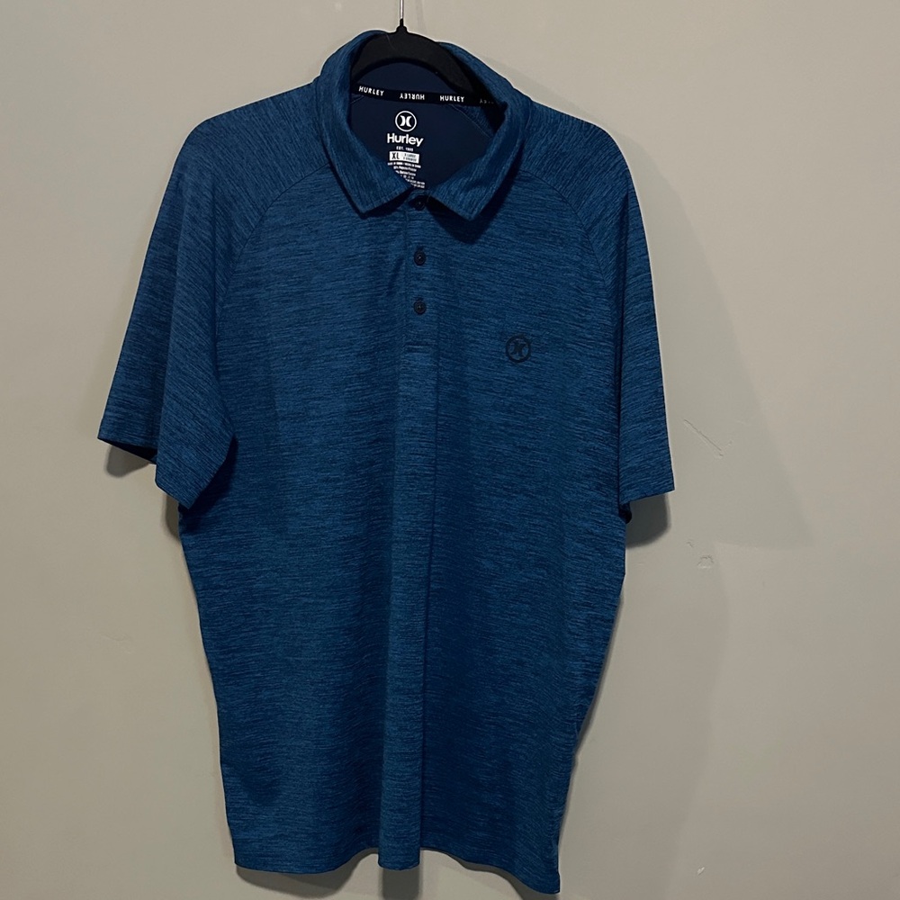 Hurley Men's Deep Blue Polo Shirt